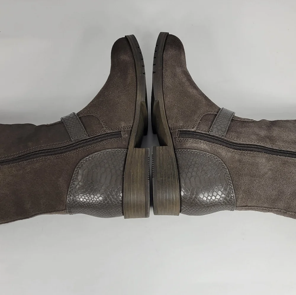 Naturalizer Suede Genna Boots #546 Size 7.5M